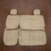Ford F-150 Leather Upholstery Kit - Sandstone - Rear seats