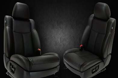 Nissan Maxima leather seats - black - Featured Image