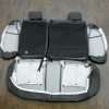 2009-2014 Nissan Maxima Upholstery Kit - Black - Back view of rear seats & bolsters
