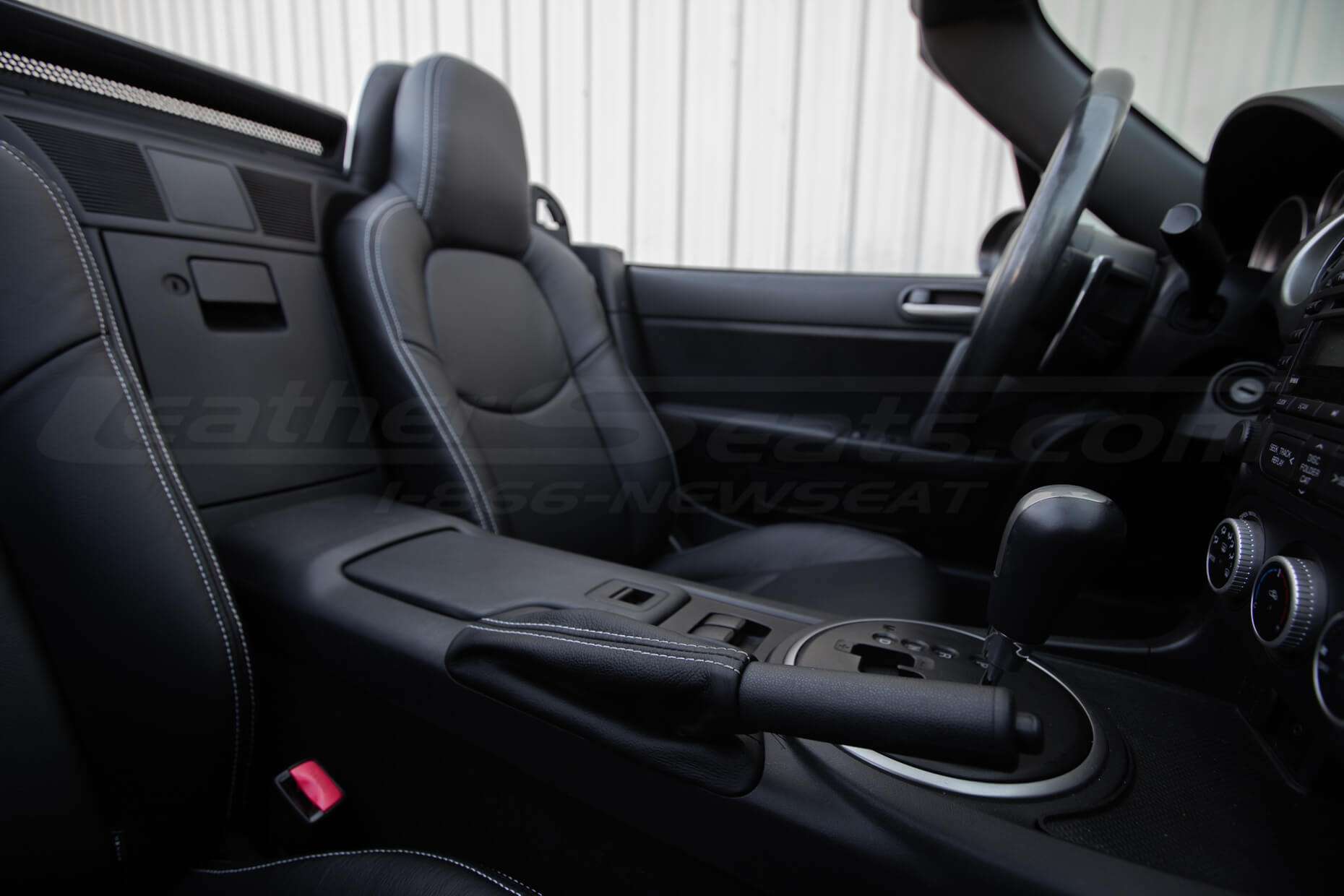 Mazda Mazda Miata Installed Leather - Black - E-brake