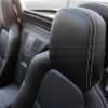 Mazda Mazda Miata Installed Leather Seats- Black - Driver seat headrest