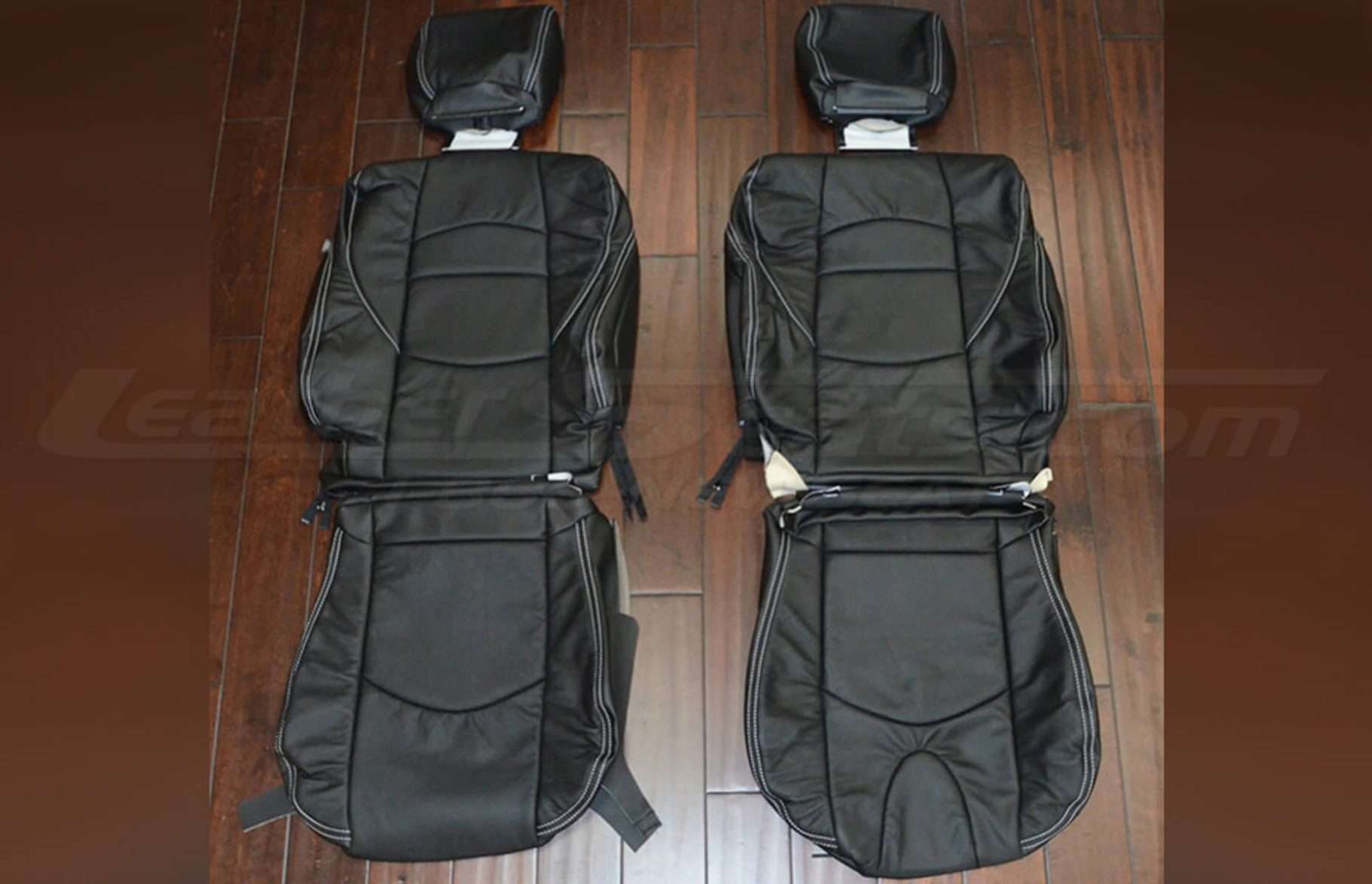 Nissan 370Z Leather Kit | Black - LeatherSeats.com