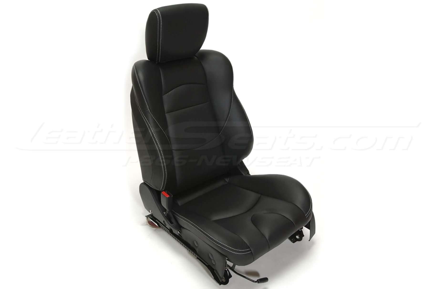 Nissan 370Z upholstery kit - Black - Installed seat Alternative view