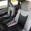 Lexus RX350 Leather Seats - Frost & Black - Front interior from driver side