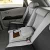 Lexus RX350 Leather Seats - Frost & Black - Rear seats with armrest down
