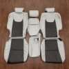 Lexus RX350 Leather Seats - Frost & Black - Rear seat upholstery