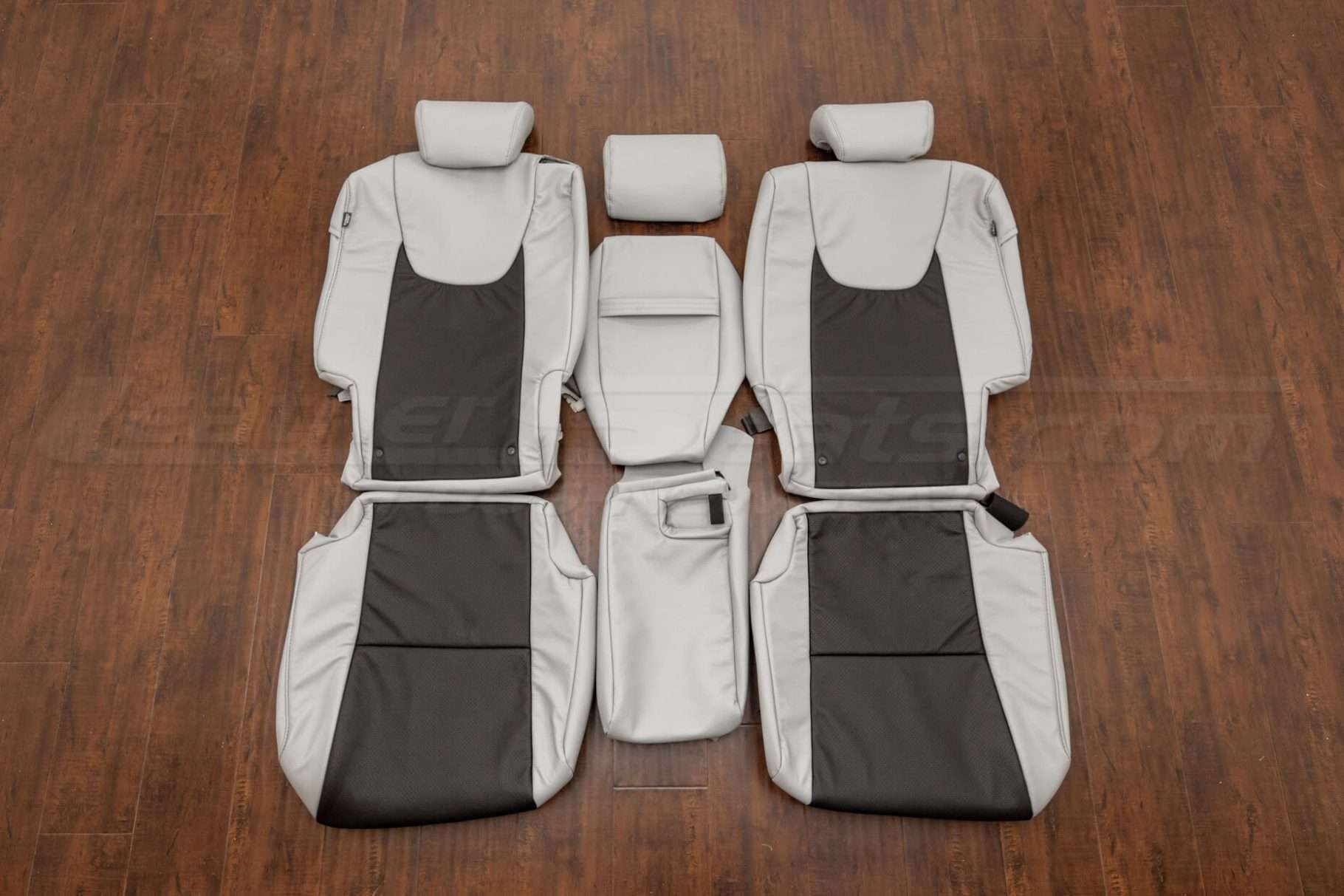 Lexus RX350 Leather Seats - Frost & Black - Rear seat upholstery