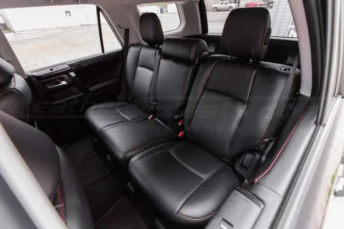 2010-2018 Toyota 4runner Leather Seats - Black - Rear seats
