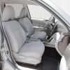 2011-2013 Subaru Forester Leather Seats - Ash - Installed Front interior from passenger side