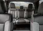 12-14 Ford F-150 - Two-Tone Lapis w/ Piazza Grey - Rear interior head-on view