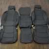 2013-2019 Dodge Ram Upholstery Kit - Black - Front seats with console