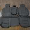 2013-2019 Dodge Ram Upholstery Kit - Black - Rear seat upholstery with armrest