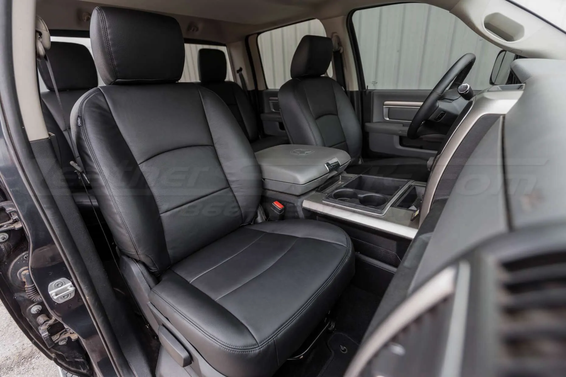 2013-2018 Dodge Ram Black Leather Seats