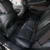 Hyundai Santa Fe Sport installed leather kit - Black - Rear seats with back of front seats