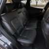 Hyundai Santa Fe Sport installed leather kit - Black - Rear seats from passenger side