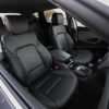 Hyundai Santa Fe Sport installed leather kit - Black - Front interior - passenger side view
