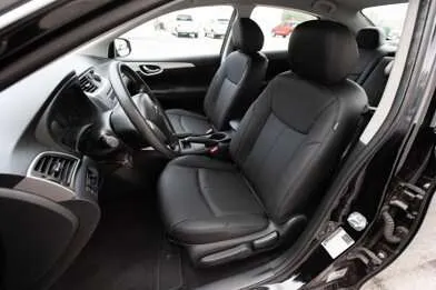 Nissan Sentra Leather Seats - Black - Installed -Featured Image