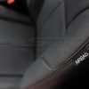 Nissan Sentra Leather Seats - Black - Installed - Side airbag tag