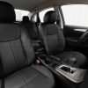 Nissan Sentra Leather Seats - Black - Installed - Front interior