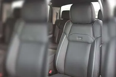 Toyota Tundra leather seats - Black & Piazza Grey - Featured Image