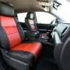 Toyota Tundra installed kit - Black, Bright Red, Piazza red - front passenger seat