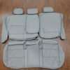 Subaru Legacy rear seat upholstery with armrest in bolsters in crater grey