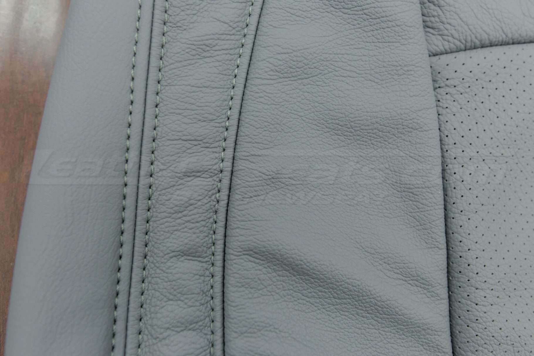 Side matching double-stitching