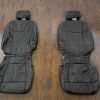 Ford F-150 Upholstery Kit - Black - Front seats