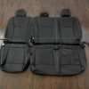 Ford F-150 Upholstery Kit - Black - Rear seats