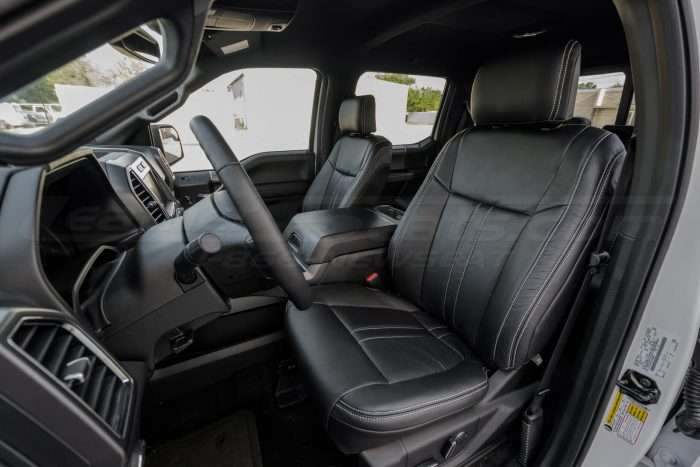 Ford F 150 Leather Kit Black Leatherseats Com - 2018 F150 Leather Seat Kit