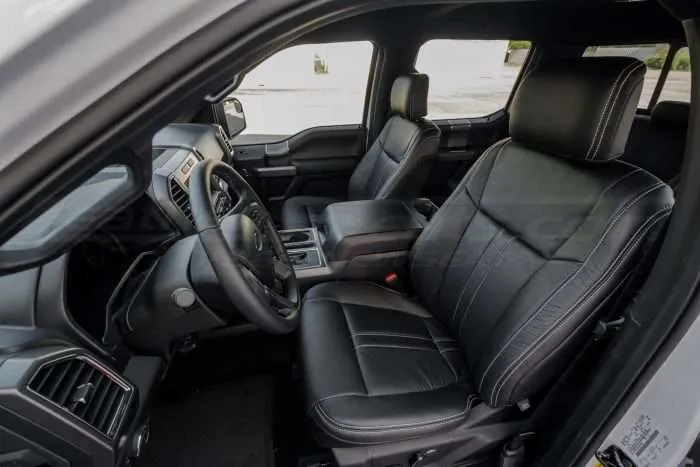 Ford F 150 Leather Kit Black Leatherseats Com - 2018 F150 Leather Seat Kit