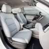 Honda Tucson Installed Leather Seats - Ash - Front interior with passenger side view