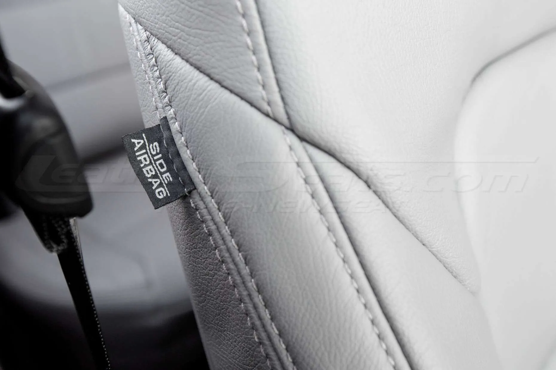 Honda Tucson Installed Leather Seats - Ash - Side airbag tag