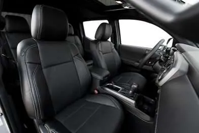 2016-2020 Toyota Tacoma Leather Seats - Black - Featured Image