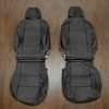 2016-2020 Toyota Tacoma Leather Seats - Black - Front seat upholstery