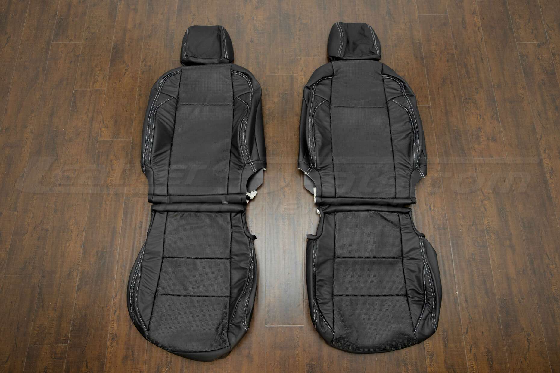 2016-2020 Toyota Tacoma Leather Seats - Black - Front seat upholstery