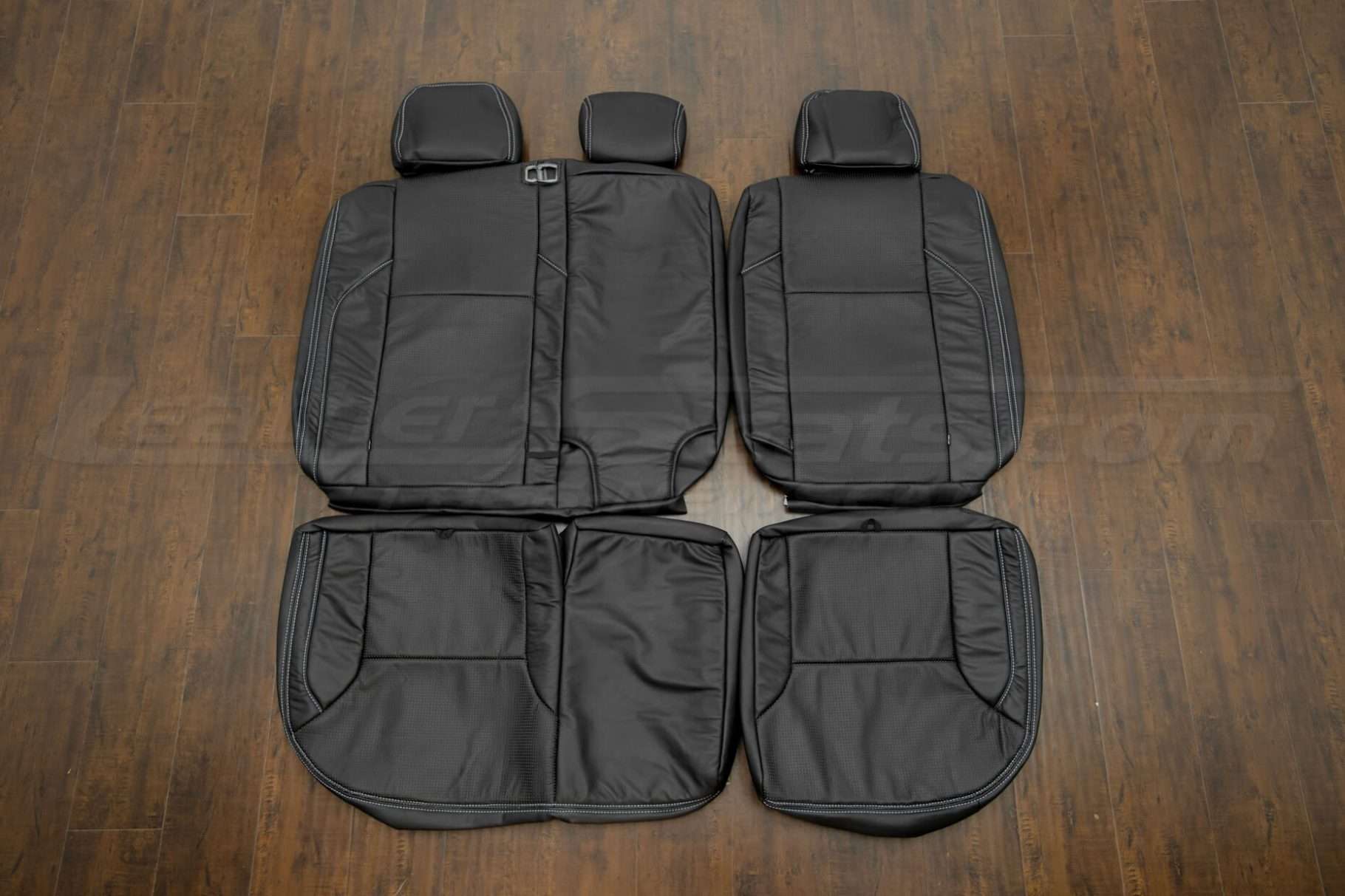 2016-2020 Toyota Tacoma Leather Seats - Black - Rear seat upholstery
