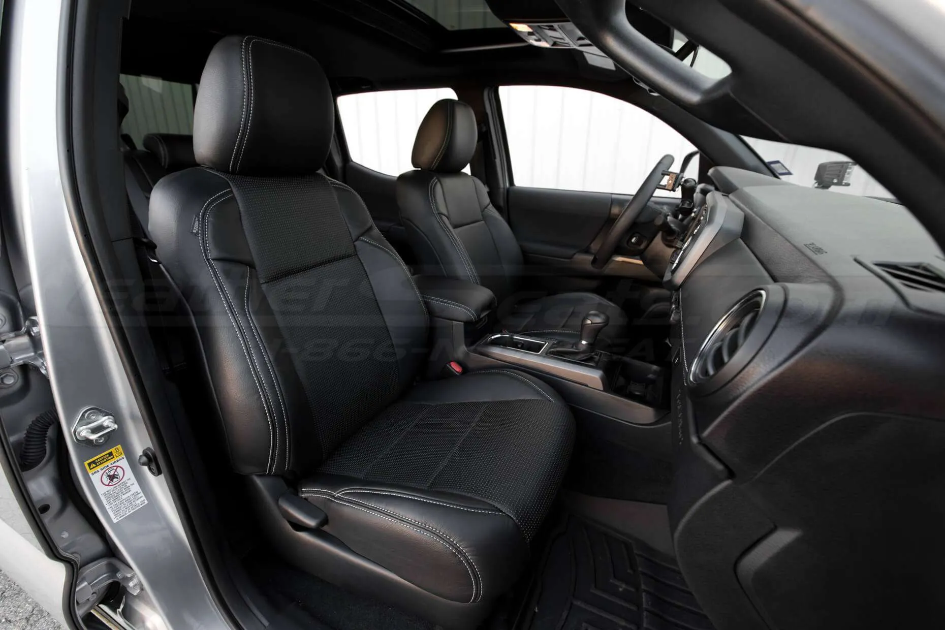2016-2020 Toyota Tacoma Leather Seats - Black - Front passenger seat