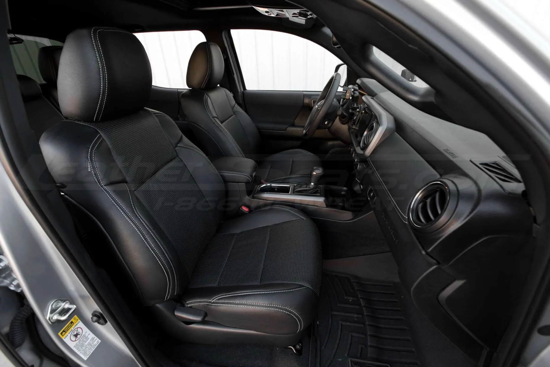 2016-2020 Toyota Tacoma Leather Seats - Black - Front passenger seat alternative view