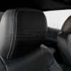 2016-2020 Toyota Tacoma Leather Seats - Black - Front passenger headrest & double-stitching