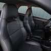 Subaru Impreza WRX Dark Graphite Leather Seats - Front interior from passenger sid e