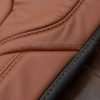 Tesla Model 3 Leather Seats - Mitt Brown - Mitt Brown double-stitching