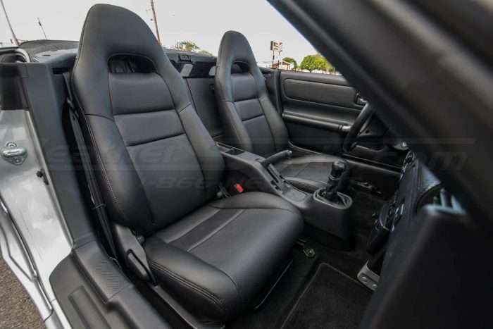 Toyota MR2 install - Black - Front passenger seat
