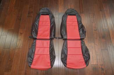 Toyota MR-2 Upholstery Kit - Black & Red - Featured Image