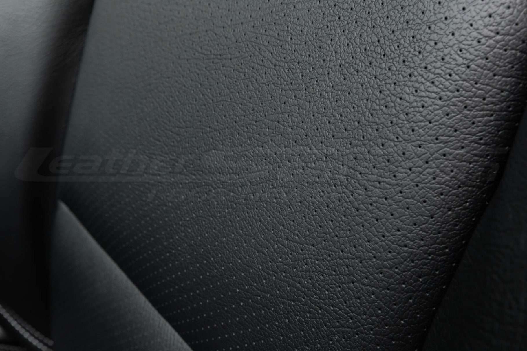 Perforated insert close-up