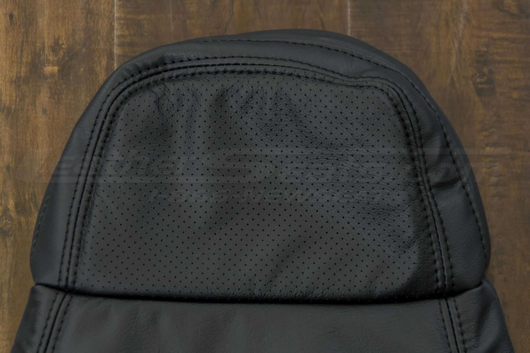 Mazda Miata upholstery kit - black -Perforated headrest