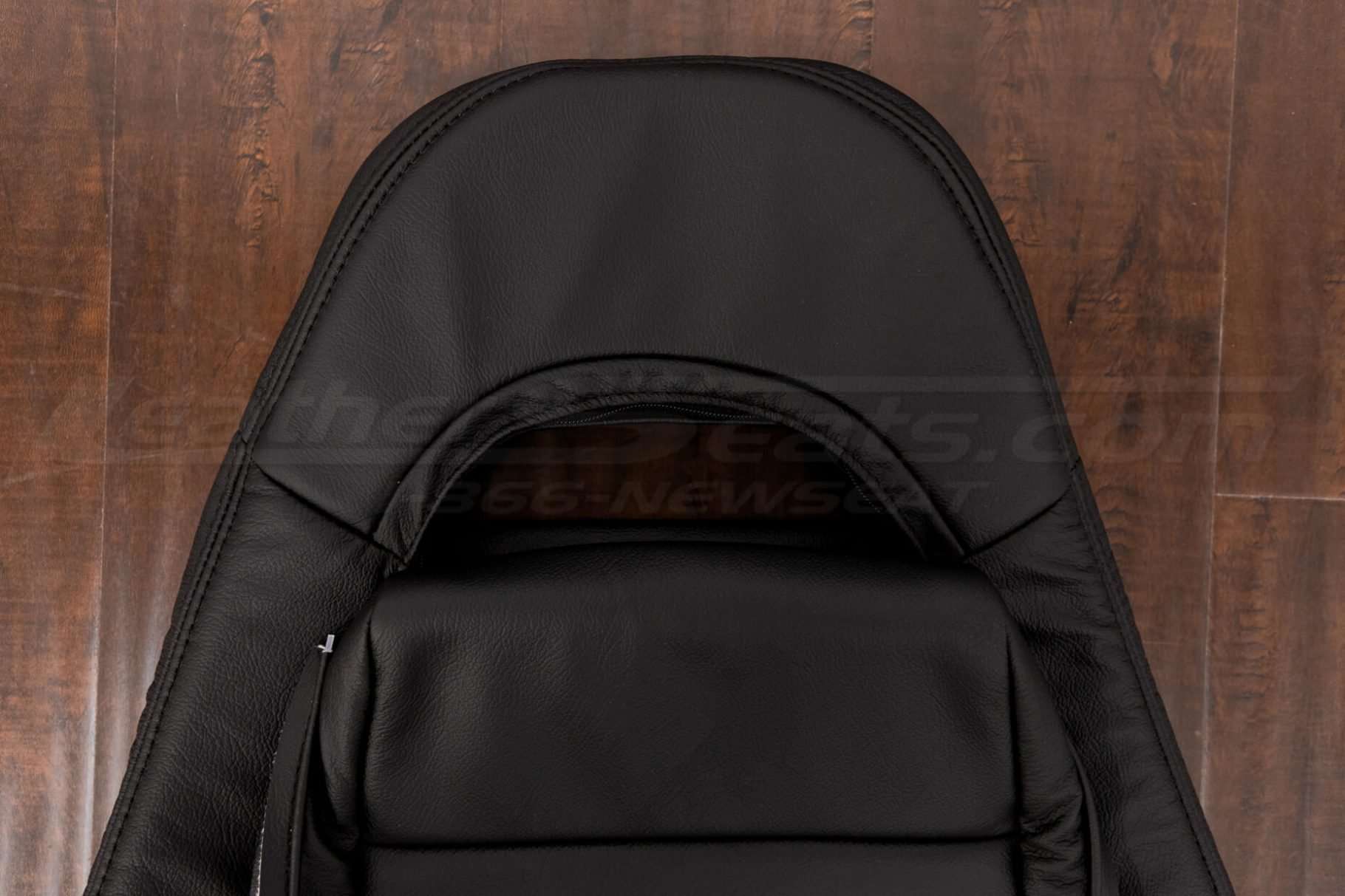 Mazda RX-7 Upholstery kit - Black - Upper backrest with headrest