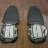 Jeep Wrangler JL Upholstery Kit - Black - Back of front seats