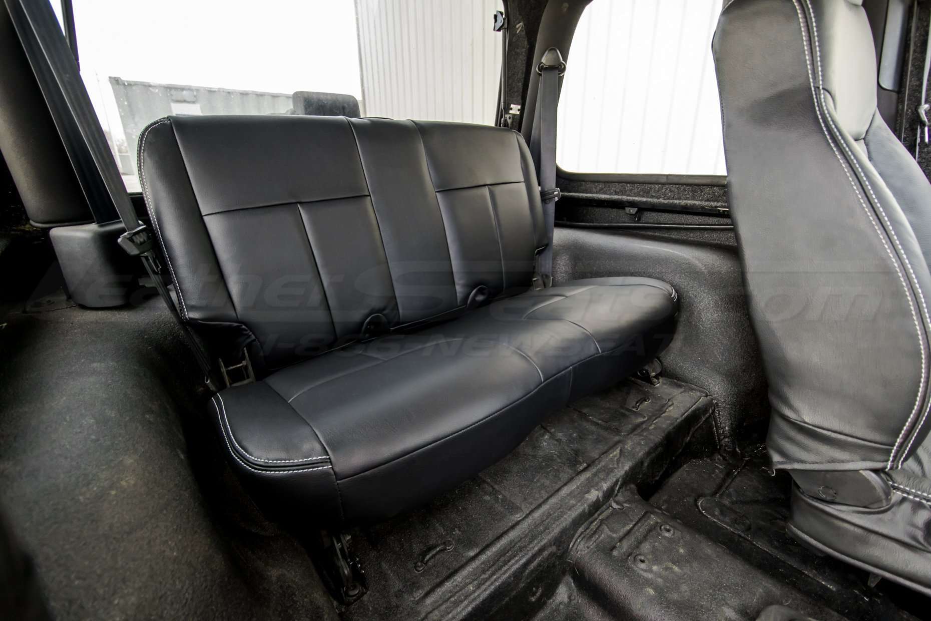 Jeep Wrangler JL Upholstery Kit - Black - Rear seats