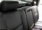 2007-2013 Chevrolet Silverado Leather Kit - Black - Installed - Rear Headrest close-up